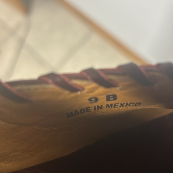 NEW Old Gringo Evangelina ruby red strappy cowboy boot shoe booties shooties 9B - Picture 13 of 13